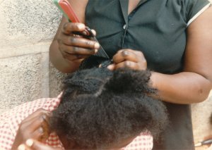 Foto afrikanische Frisuren